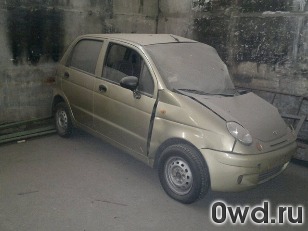 Битый автомобиль Daewoo Matiz